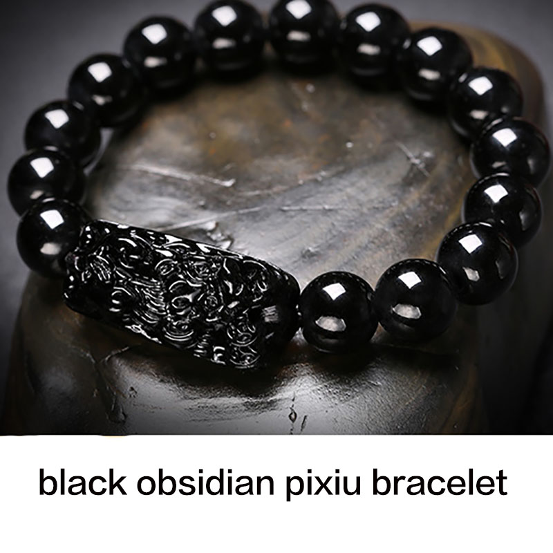 Obsidyen Pixiu Bilezik Budist  - Health Wellness Products incelemesi ve fiyatı