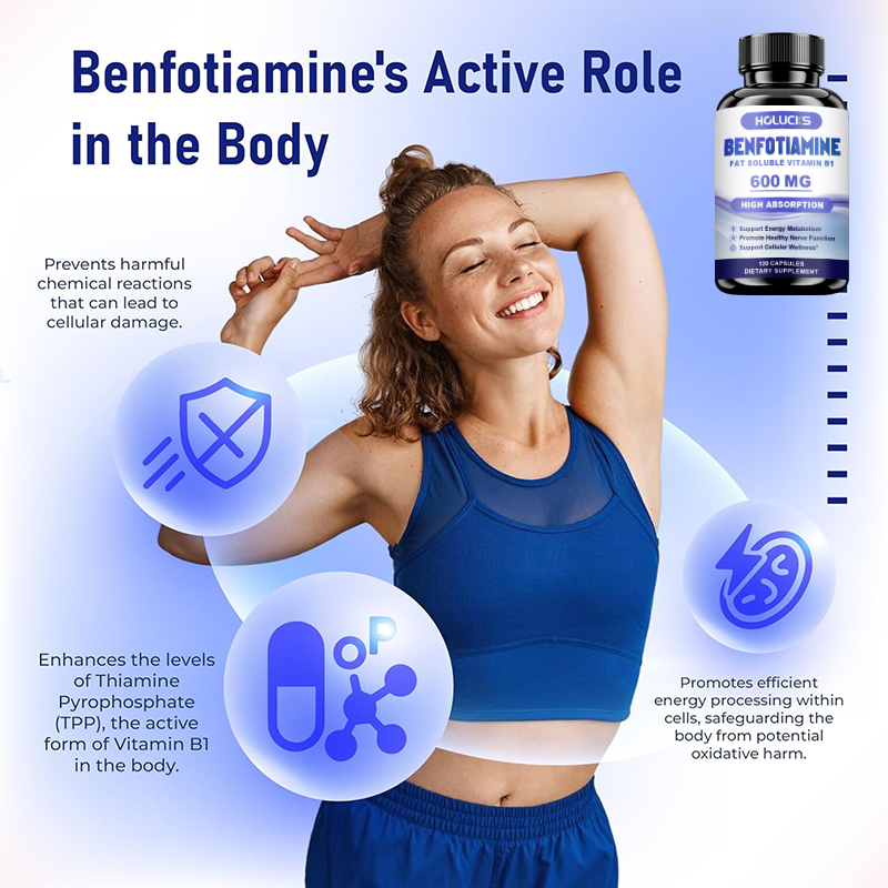 Yağda Çözünen B1 Vitamini içer - Health Wellness Usa incelemesi ve fiyatı