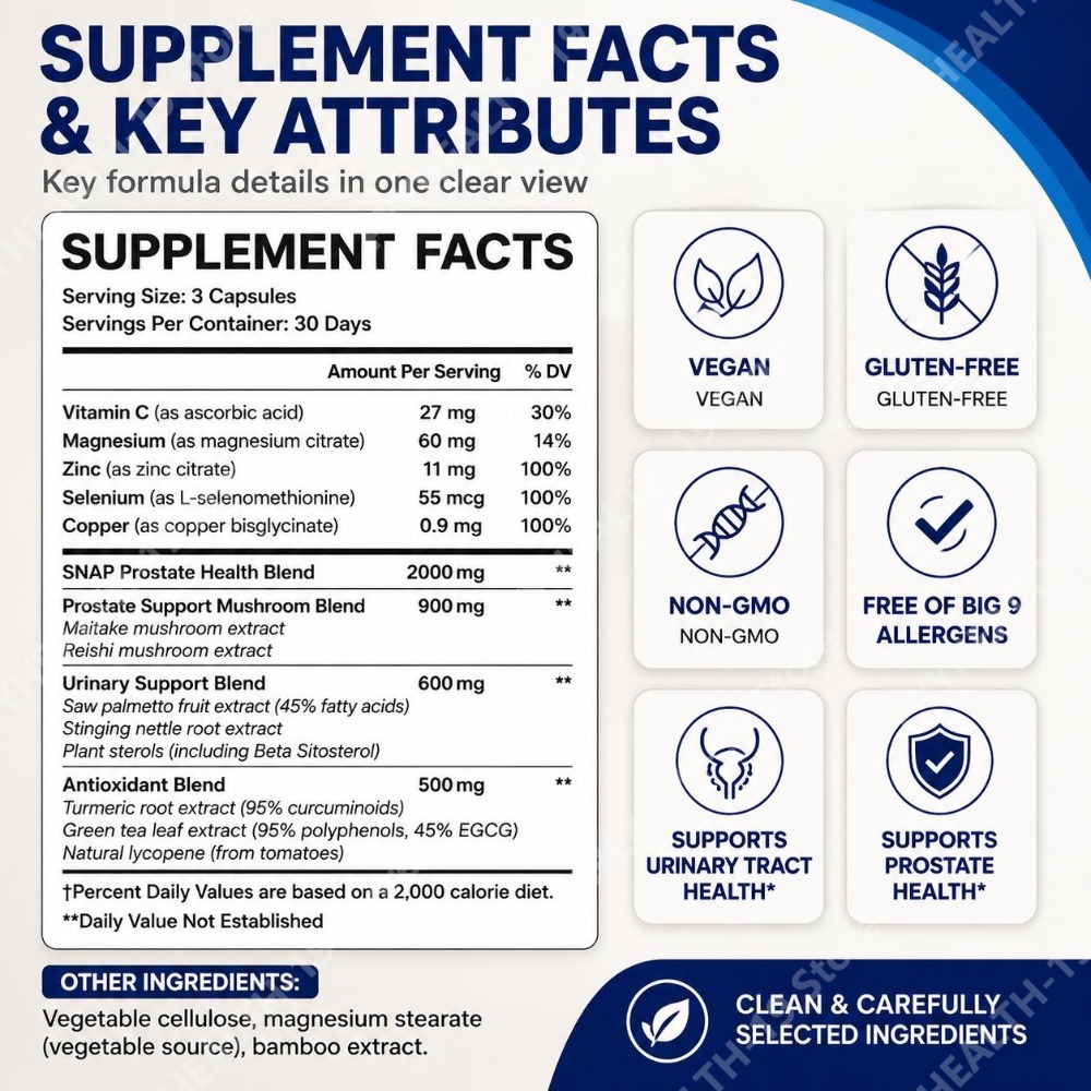 SOLO TREE Prostat Sağlığı Kaps - Health Wellness Usa incelemesi ve fiyatı
